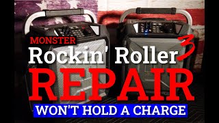 Monster Rockin Roller 3 | Repair - Battery Replacement
