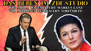 Das Beben Im Zdf-Studio Wie Sahra Wagenknecht Markus Lanz Vor Millionen Zuschauern Vorführte
