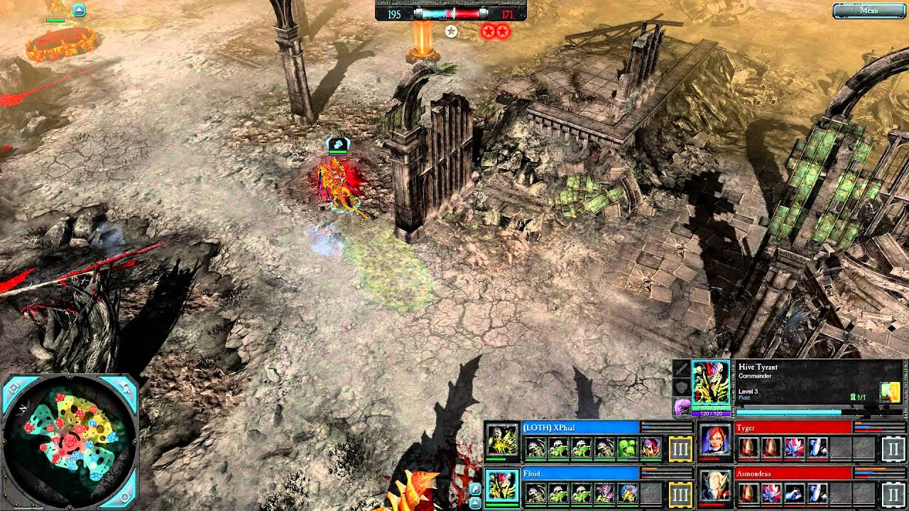 Dawn of War 2: 2v2 Faction Battle Tournament - SF G2 | Asmondeus + Tyger [vs] Floid + XPhial