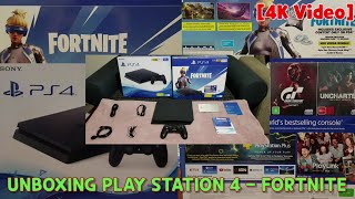 [4K] Unboxing PS4 - FORTNITE | JUPAO FILMS