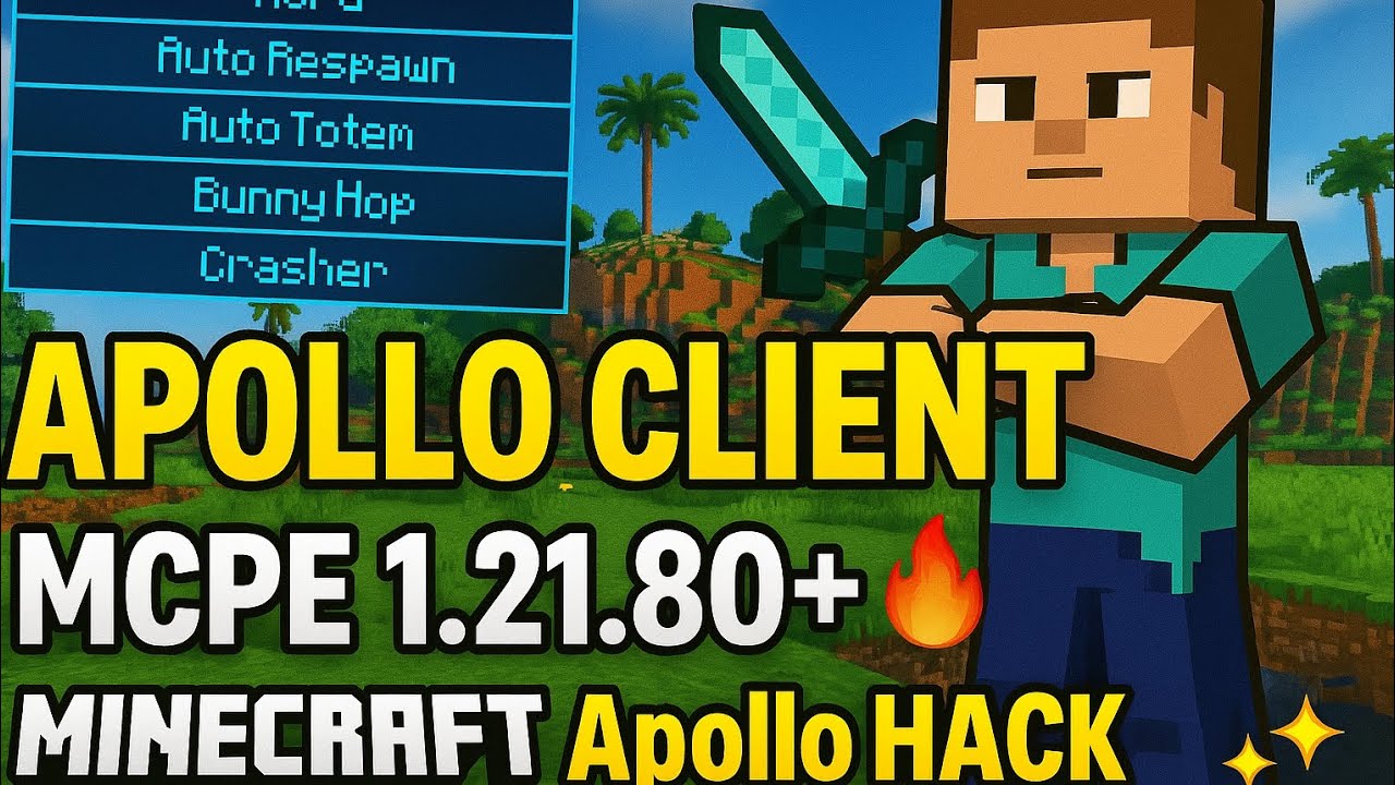 Apollo Client For Minecraft 1.21.80+ Premium 32/64-Bit Support ...