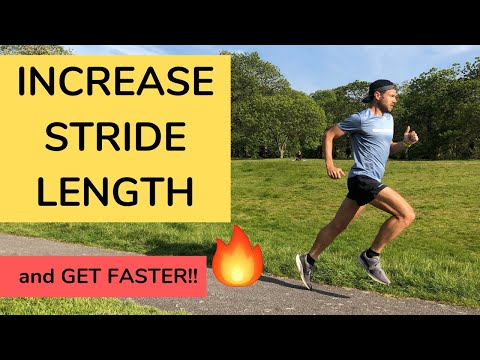 INCREASING STRIDE LENGTH for SPEED! Run FASTER with better TECHNIQUE!