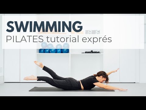 EJERCICIO SWIMMING. Tutorial Exprés de Pilates [4,3'] - YouTube