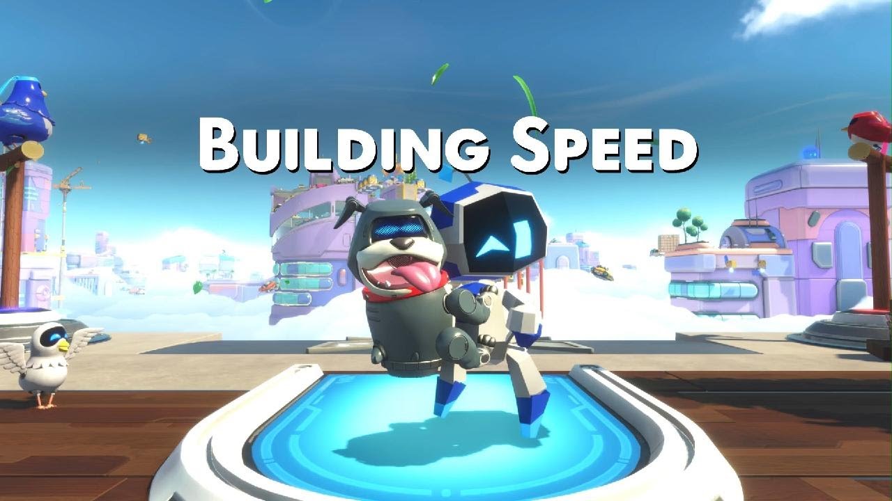 Lets Play ASTRO BOT Stellar Speedway: Building Speed - YouTube