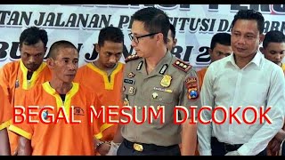 Polres Lamongan Panen Tangkapan: Ada Begal Payudara