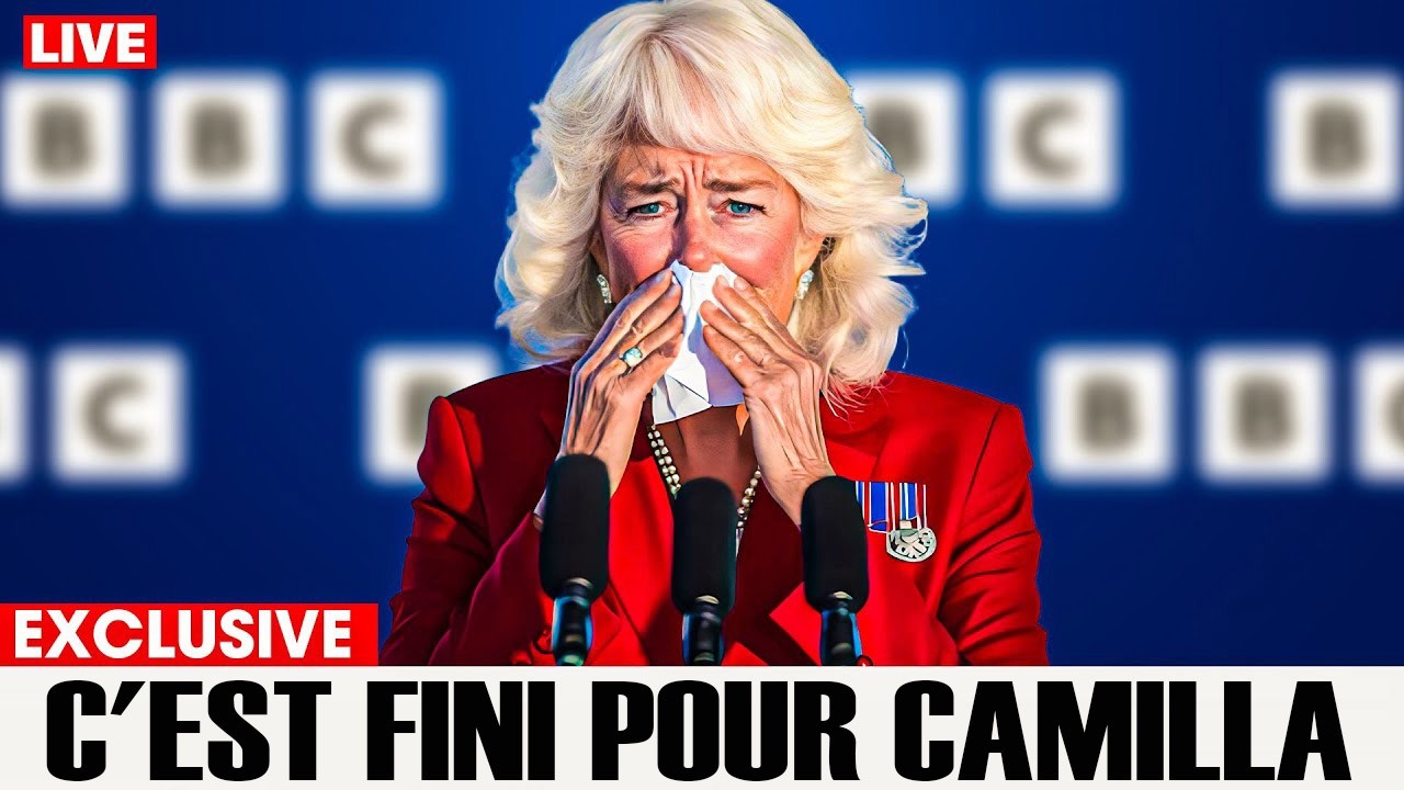 La reine Camilla fond en larmes et démissionne en direct à la télévision.
