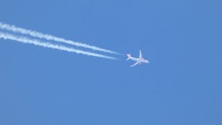 High Altitude Plane Spotting | Jet2 Boeing 737-8Z9 Reg: G-GDFP | Panasonic FZ82 Camera. High Altitude Plane Spotting | Jet2 Boeing 737-8Z9 Reg: G-GDFP | Panasonic FZ82 Camera.