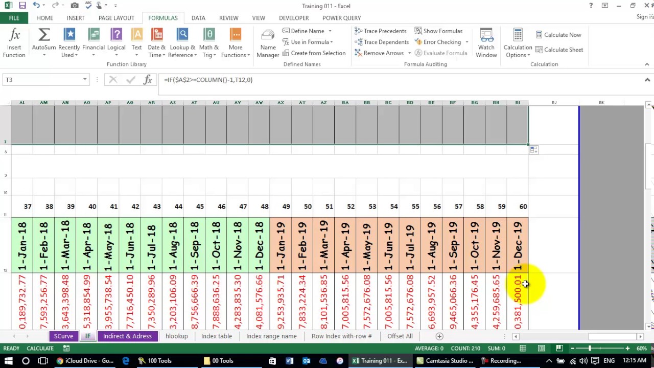 B07 Using Excel Address Indirect If Functionsin Project Management B07 using excel address indirect if functionsin project management