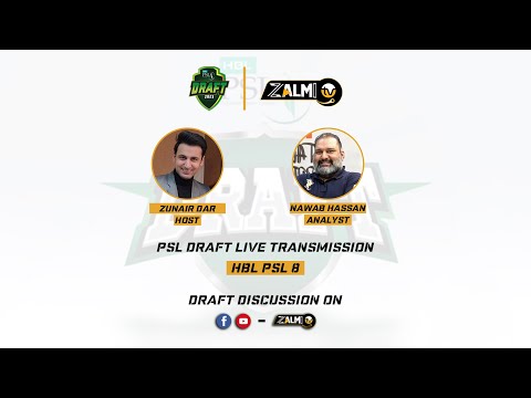 HBL PSL 8 DRAFT LIVE DISCUSSION | ZALMI TV