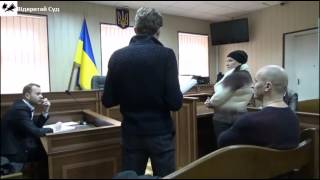 Допит свідків під час розгляду кримінального провадження стосовно судді Лисенко В.В.
