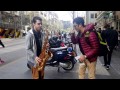 Amazing Saxophone Street Musician Guy Meets Kazoo| @OmkarPatilMusic