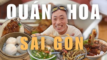 Food Tour Quán Ăn - Nhà Hàng Hoa Sài Gòn | Đạo diễn Nguyễn Quang Dũng