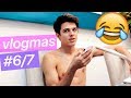 HE JUST FOUND OUT HIS FAVORITE CHICKEN WINGS ARE VEGAN | VLOGMAS 6/7 | Vlogtowski