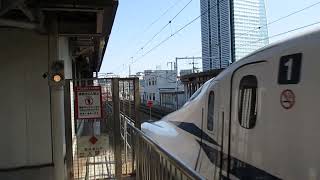 JR東海　Ｎ７００Ｓ　発車　名古屋駅