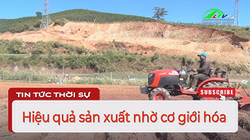 Hiệu quả sản xuất nhờ cơ giới hóa | Lâm Đồng TV