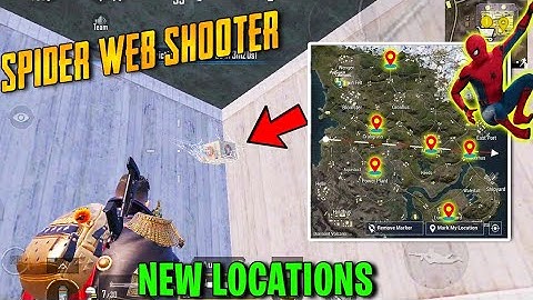 Spider Web Shooter Locations In Livik Map | Livik Web Shooter Location (New location Added)