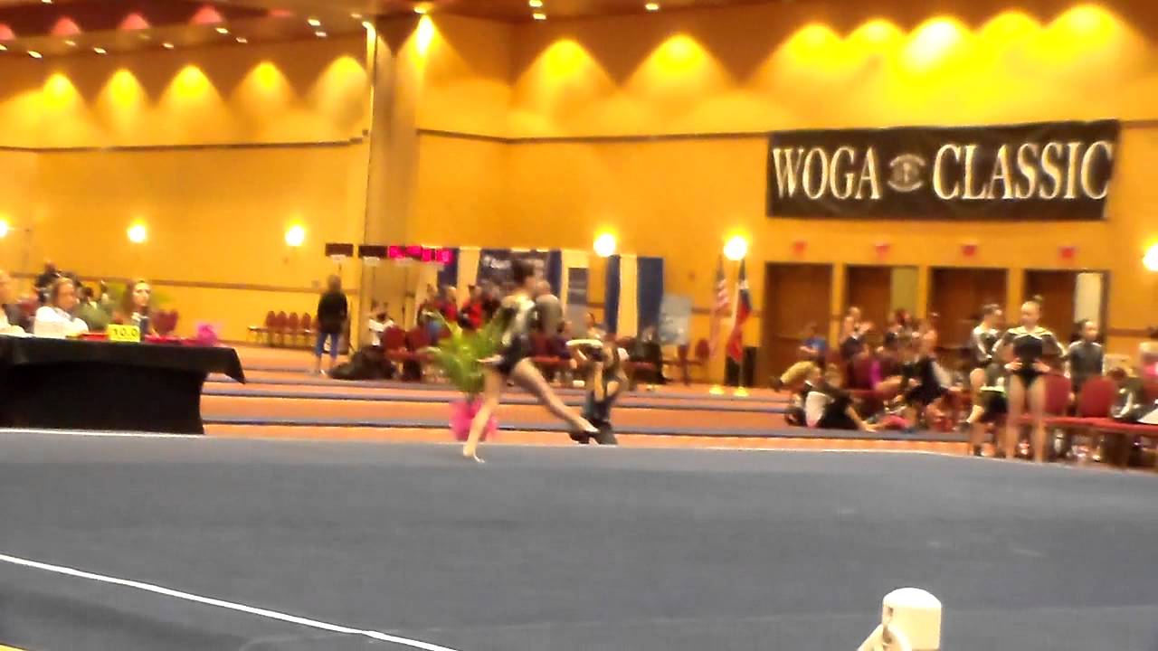 Ava S 9 75 First Place Level 8 Floor Routine 2016 Woga Classic