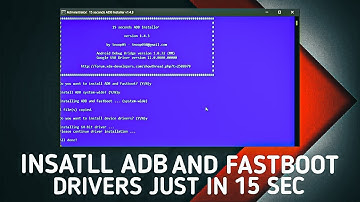HOW TO INSTALL ADB AND FASTBOOT DRIVERS IN JUST 15 SECONDS//WINDOWS 6,7,8,9,10,11//IN JUST ONE CLICK