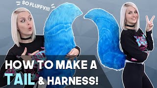 Cosplay Tail &amp; Harness Tutorial!  - Upright Foam Tail