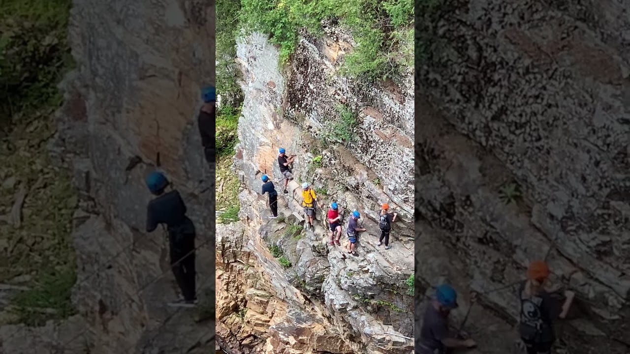 Hardest Rock Climbing at Ausable Chasm