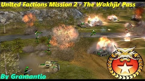 C&C Gen ZH - United Factions Mission 2  - The Whakjir Pass