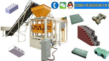 QT4-24B Cabro brick making machine for kenya/interlocking brick making machine for sale