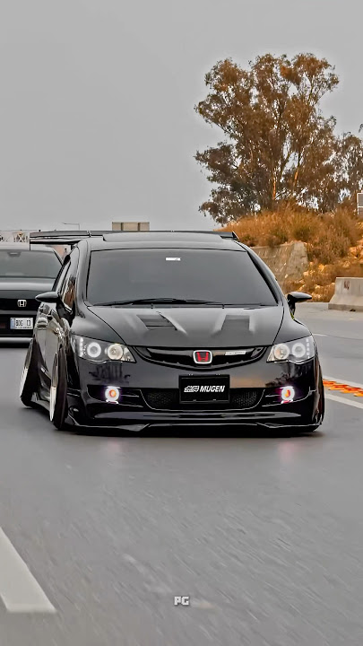 Modified Honda Civic Gang Rolling in Islamabad 🖤 #hondacars #hondacivic #jdm #carsofinstagram #car