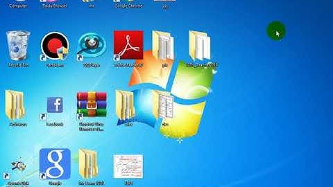 اساسيات التعامل مع الكمبيوتر - (Right Click) - الدرس الاول - Computer Essential - ( وينـــ7ــدوز )