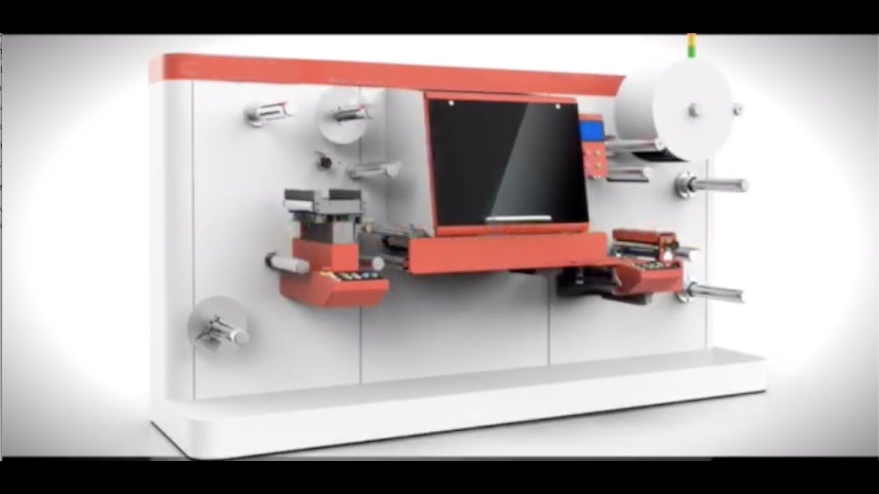 Cortadora Laser para etiquetas en rollo,opción de aplicación UV,Cold