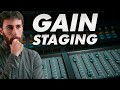 Estructura de ganancias  headroom  gain matching  sweet spot  gain staging