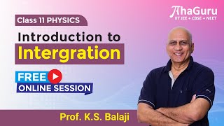 Std 11 Physics Special Live Session on Introduction to Integration