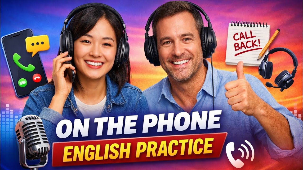 English In Daily Life – On The Phone | Simple Speaking Practice | A2      
