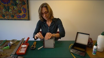 Second Level Box - Part 6 - Fix the Ribbon and Inside Lid