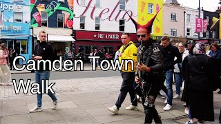 Taking a walk in London's Camden Town