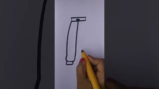 How to Draw Sweatpants | #shorts