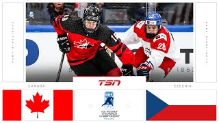 Canada vs. Czechia FULL HIGHLIGHTS | 2024 U18 World Championship screenshot 5