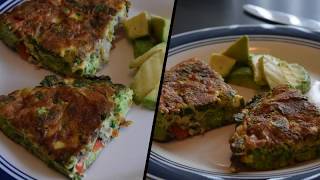 Keto friendly Egg Frittata in a Pan