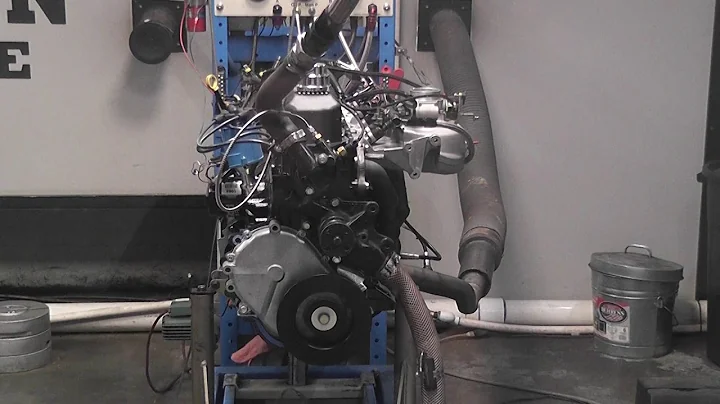 Golen Engine Jeep 4.6L Stroker Dyno for John Roush