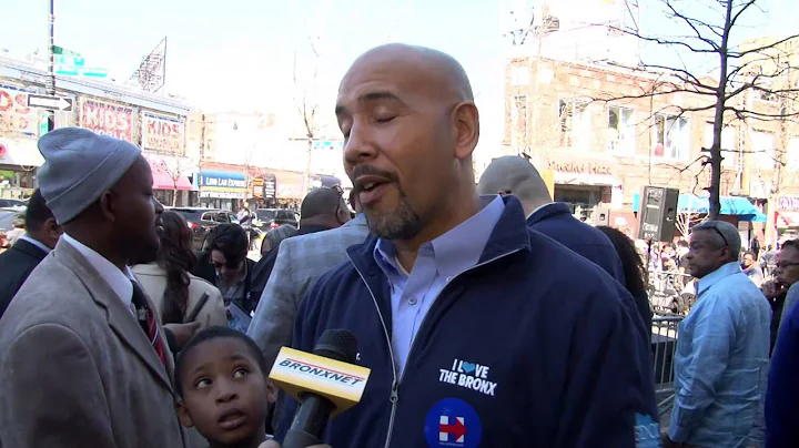 Hillary Clinton Rally on Fordham Road