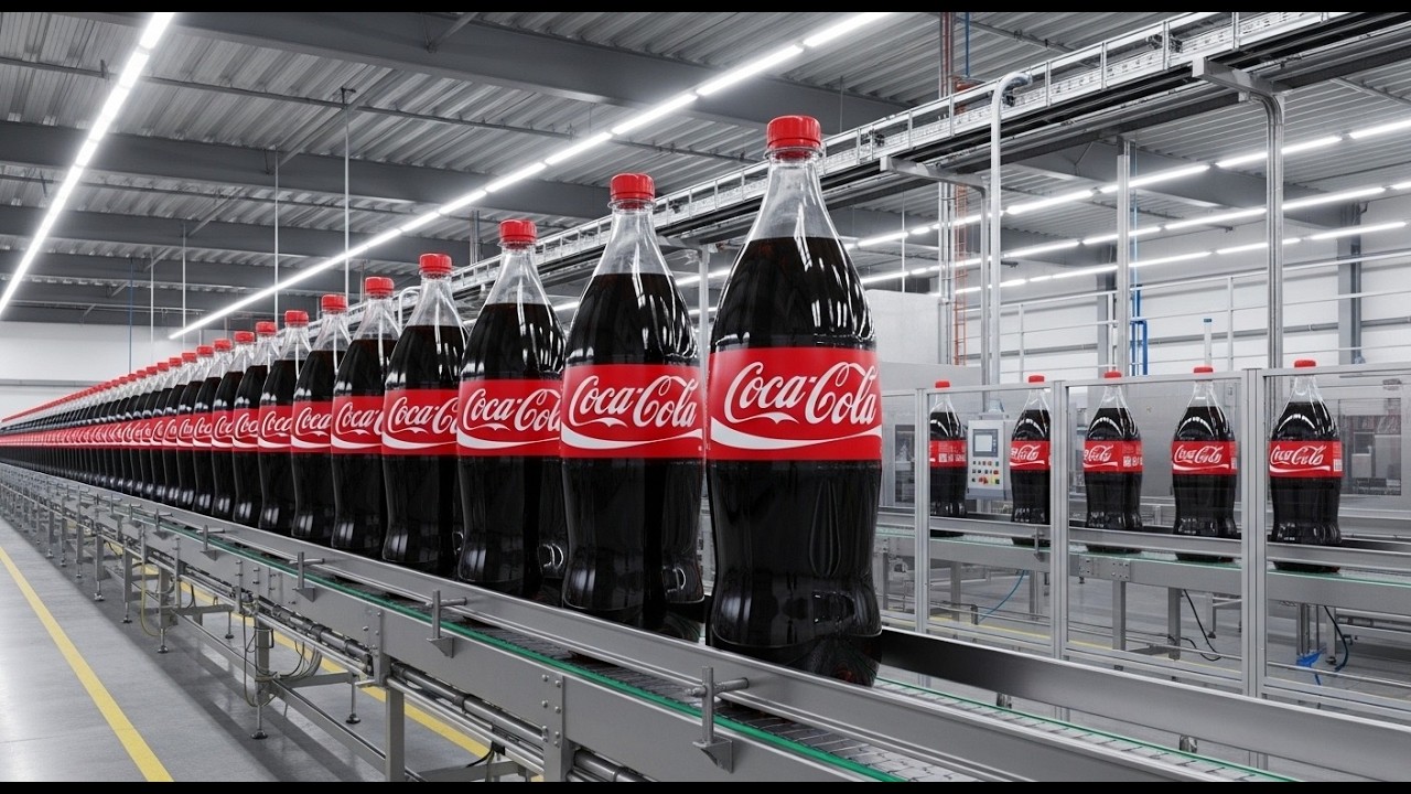 How Coca-Cola Is Made 🥤 | Inside the Factory Production Process