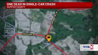 1 dead after car overturns, crashes into house in Sumter County