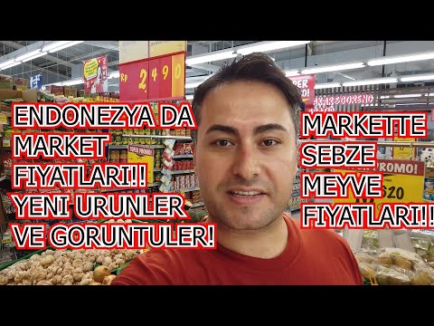 ENDONEZYA DA MARKET FIYATLARI!! 2. BOLUM! ENTERESAN GORUNTULER!!