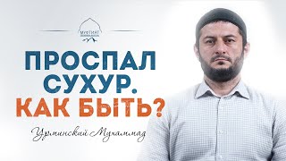 ПРОСПАЛ СУХУР. Как быть?