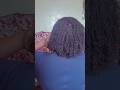 micro locs journey week 1 #hair #microlocs #microlocsjourney #youtubemadeforyou