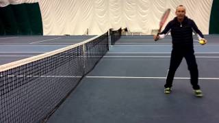 Level 3 Tennis coaching demo