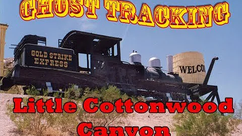 Ghost Tracks in Utah's Little Cottonwood Canyon