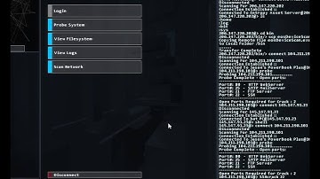 Hacknet PC Gameplay - eos Device Scanning
