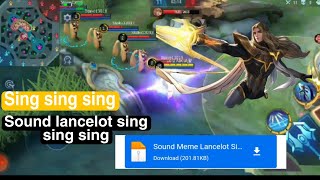 script sound lancelot sing sing sing!!!no password!!cara pasang ada di akhir Vidio!!