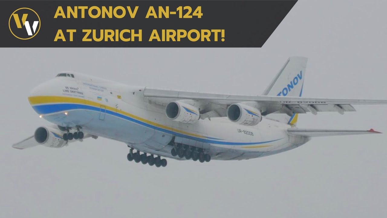 RARE Arrival: Antonov AN-124 Lands at LAX!