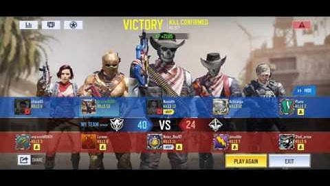 Call of Duty: Mobile gameplay | Kill Confirmed mode | Rust map | Dinster9000 - 10/May/2020